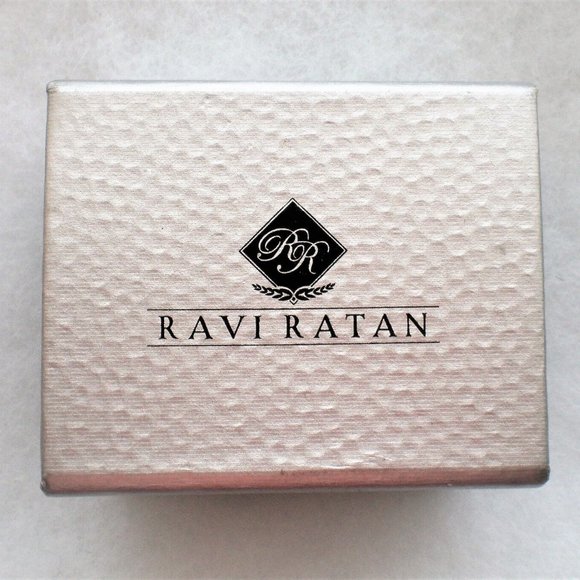 NEW In Box Designer Ravi Ratan Sterling Silver 925 Scorpio Cufflinks 13.7 grams - Picture 7 of 7